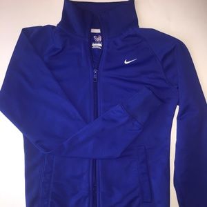 Nike blue zip-up jacket